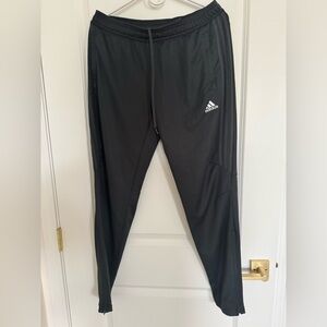 Adidas Charcoal Joggers with Logo